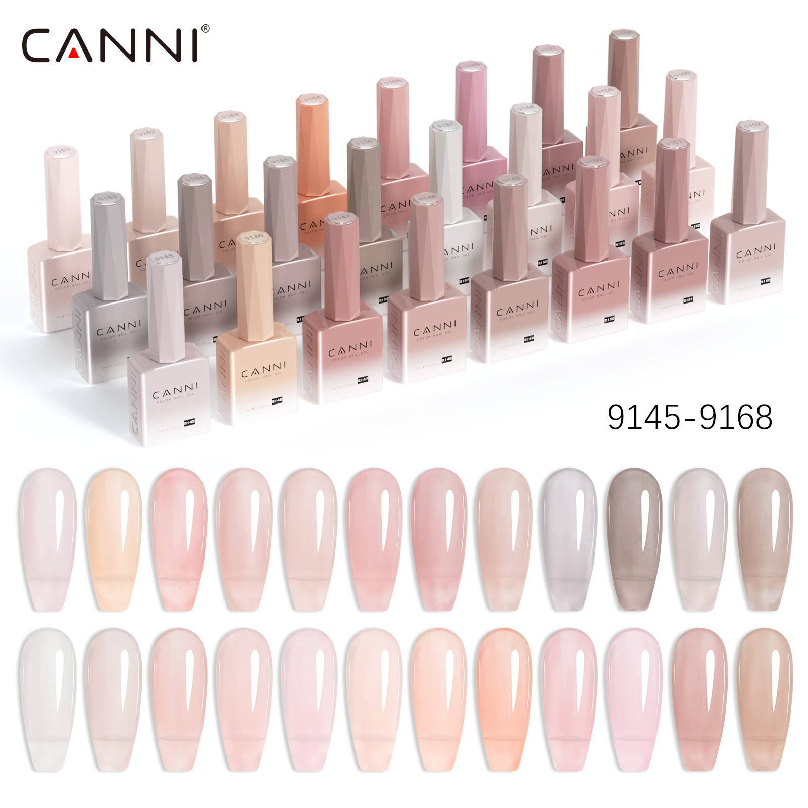 Uv Lamp Nail Resin - CC7 CANNI Гель-лак для ногтей 9
