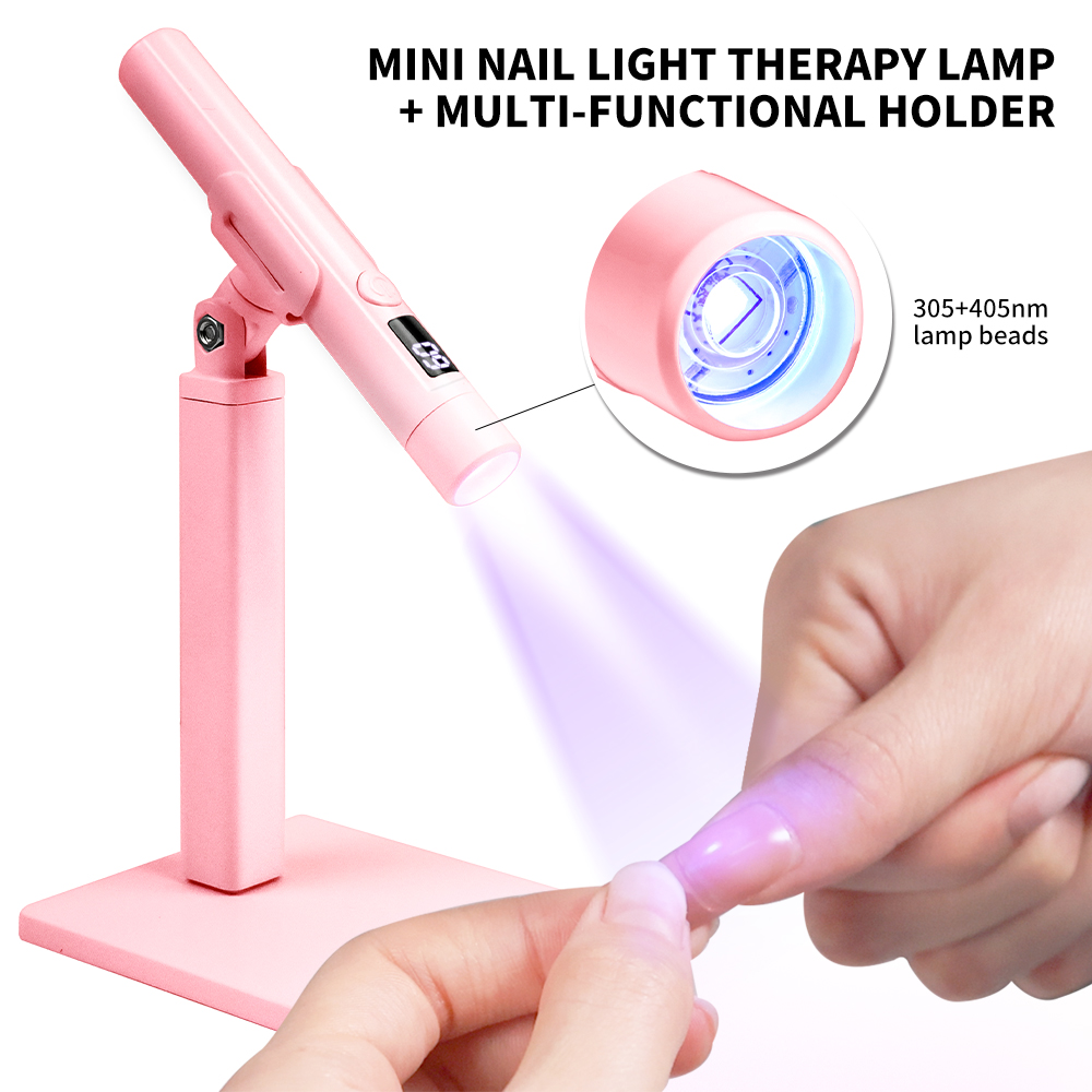 Uv Lamp Nail Resin - Портативная УФ-светодиодная лампа для ногтей, перезаряжаемая