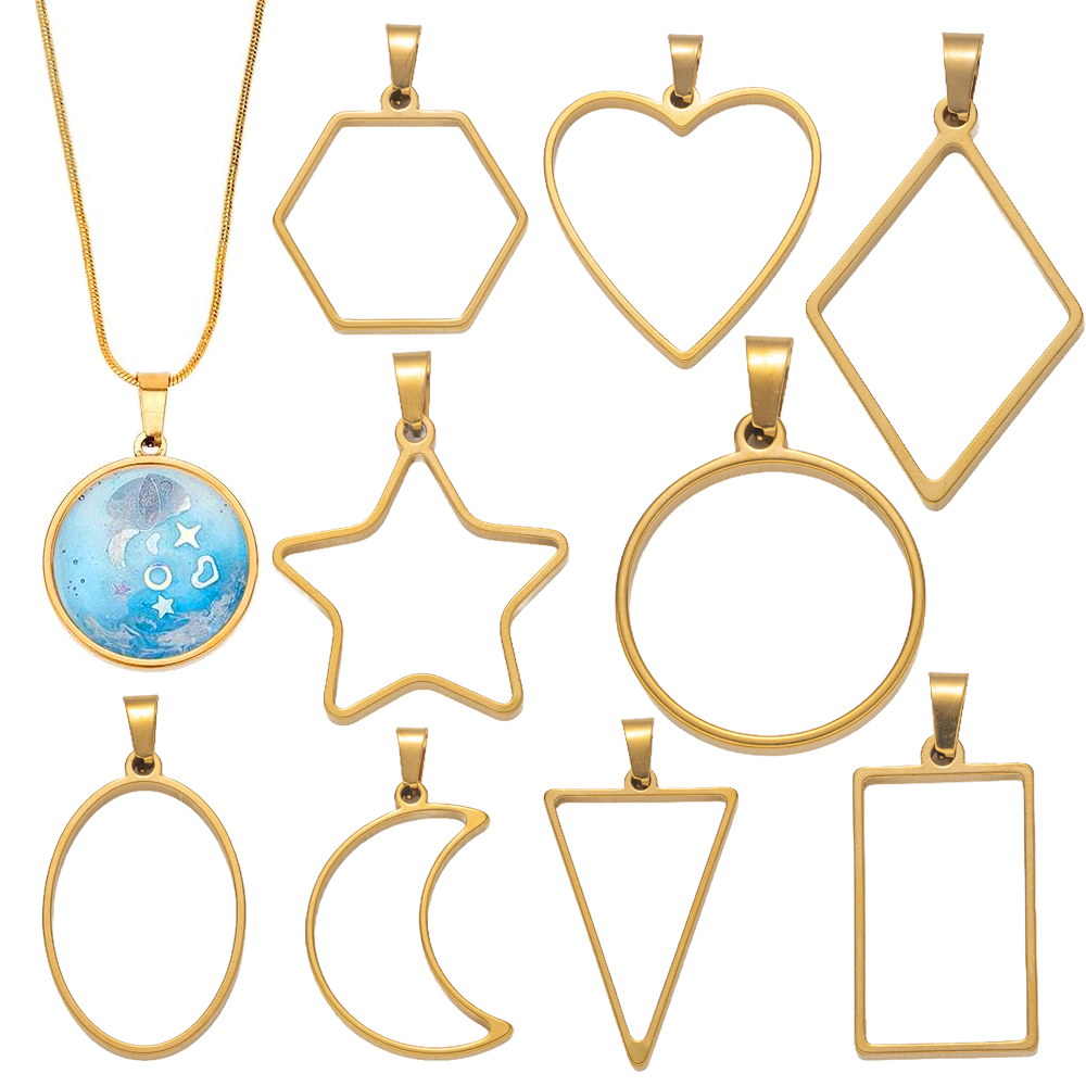 Resin Art Earrings - 5 шт., формы из смолы с