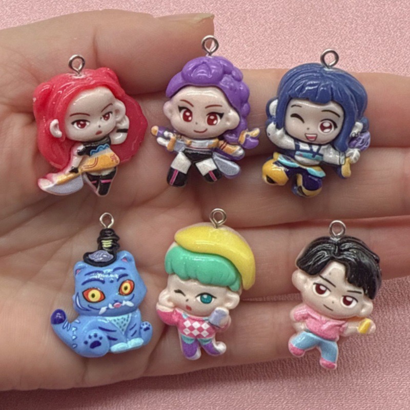 Resin Art Earrings - 10 шт. подвесок из смолы в
