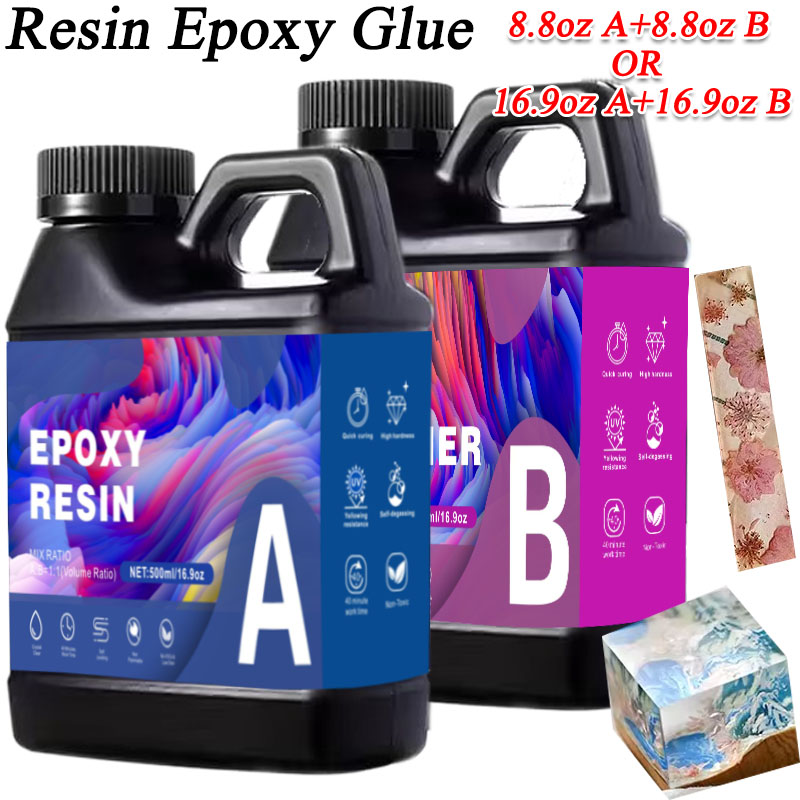 Resin Art And Jewelry - 17,6 унции/33,8 унции AB смола эпоксидный