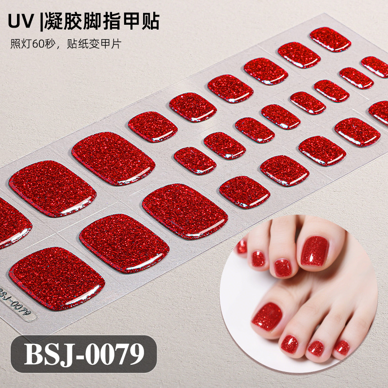 Uv Lamp Nail Resin - Гелевые наклейки для ногтей на ногах,