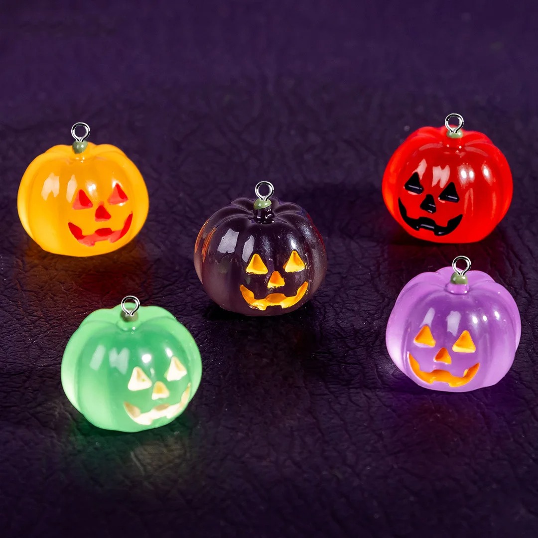 Resin Art Earrings - 5 шт. милых светящихся подвесок из