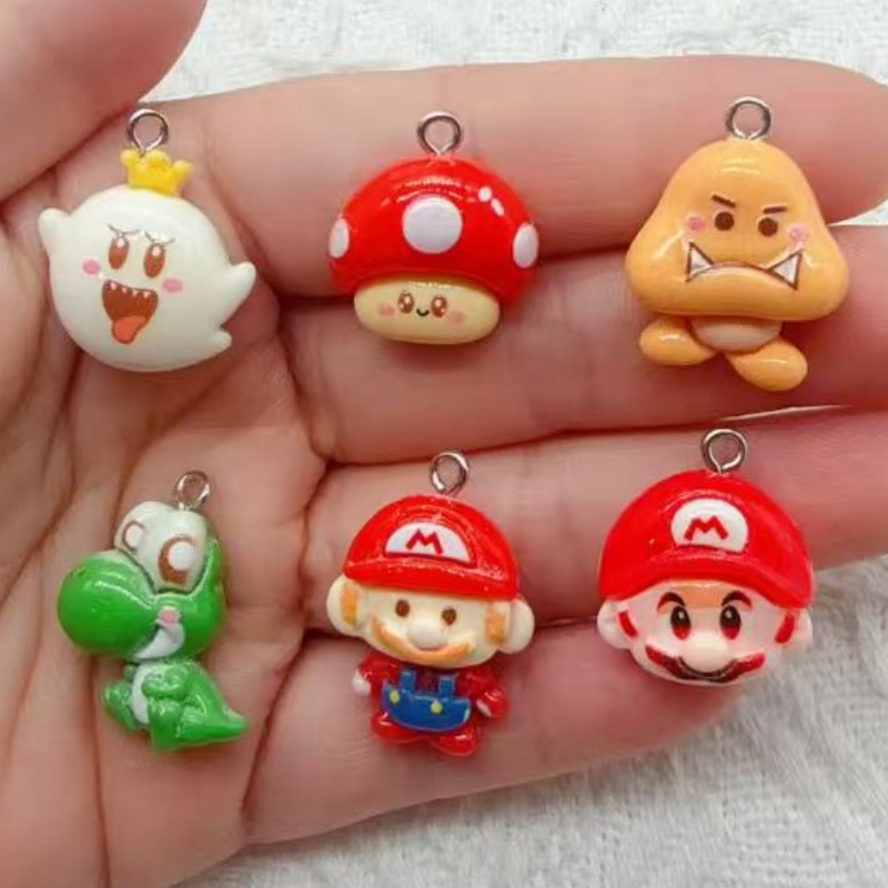 Resin Art Earrings - 10 шт. подвесок из смолы в