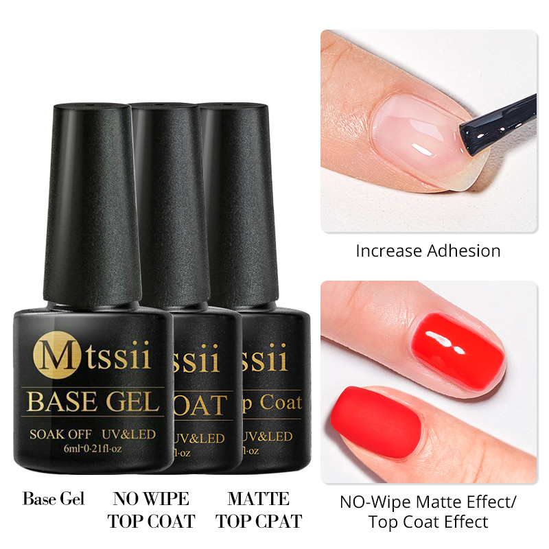 Uv Lamp Nail Resin - Базовый гель без протирания верхнее покрытие