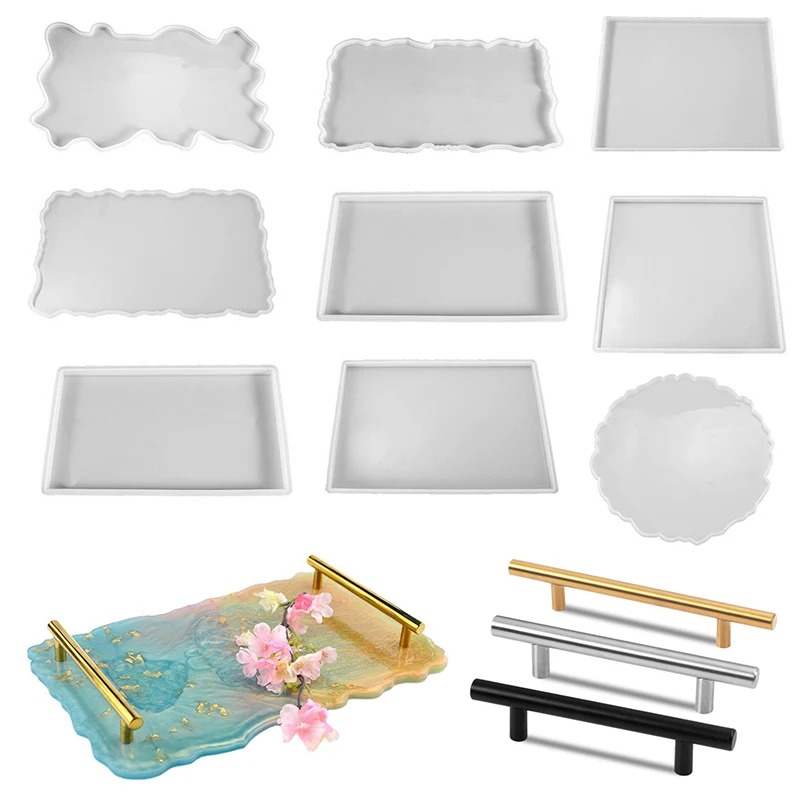 Resin Art Workshop - Поднос из эпоксидной смолы, силиконовая форма,