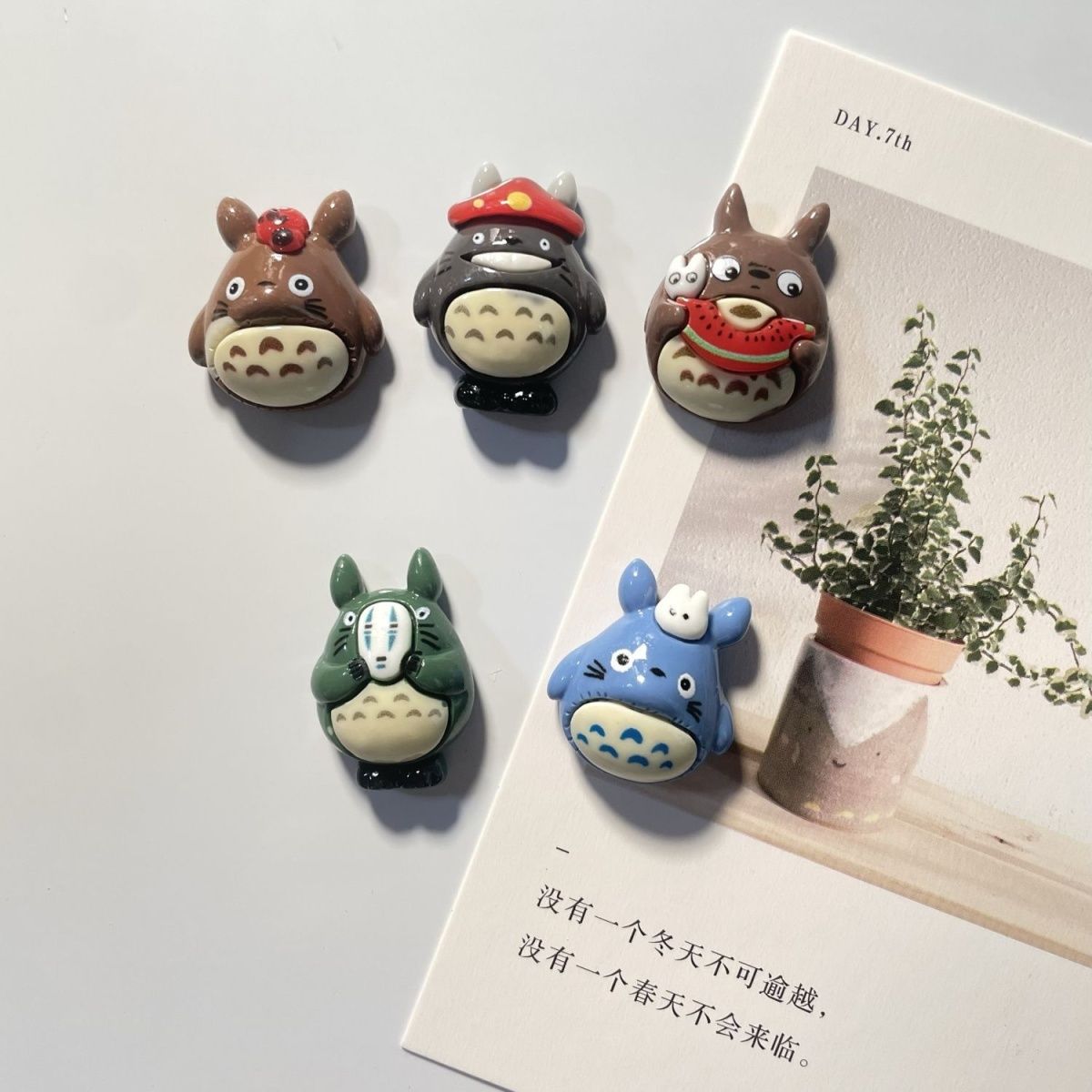Resin Art Sticker - Магнит на холодильник из смолы с