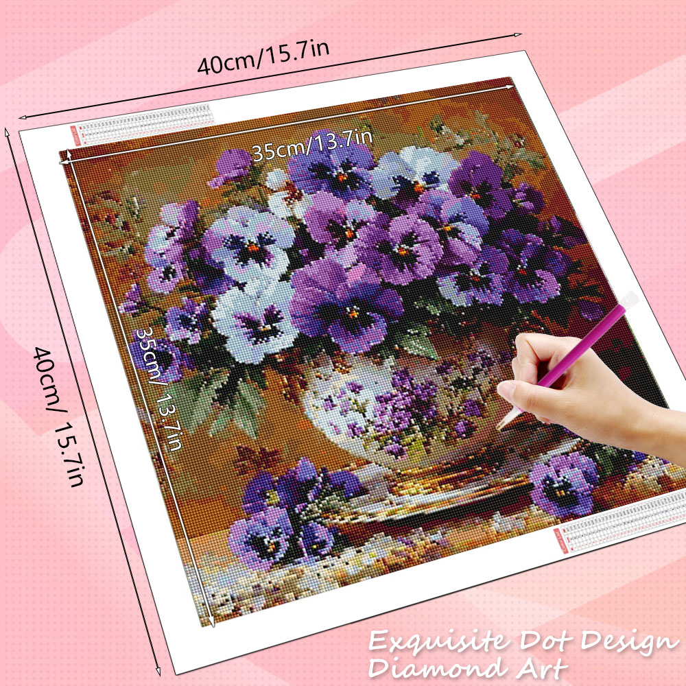 HUACAN 5D Алмазная мозаика Роз – обзор и цена Resin Art For Rose