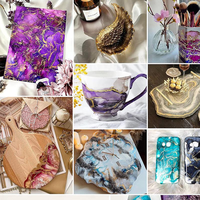 1 комплект, набор пигментов из – обзор и цена Resin Art And Jewelry
