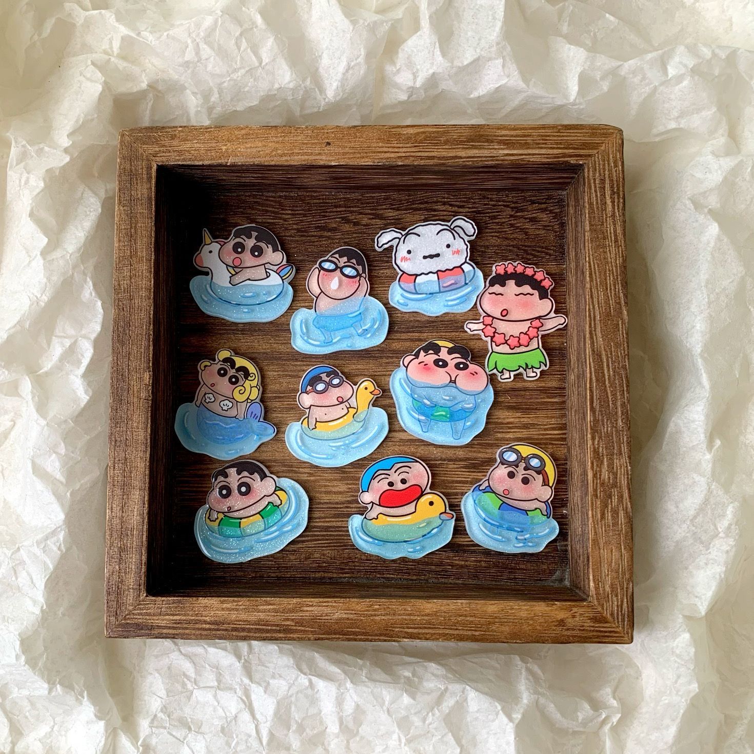 Декоративные 3D-наклейки с пер – обзор и цена Resin Art Sticker