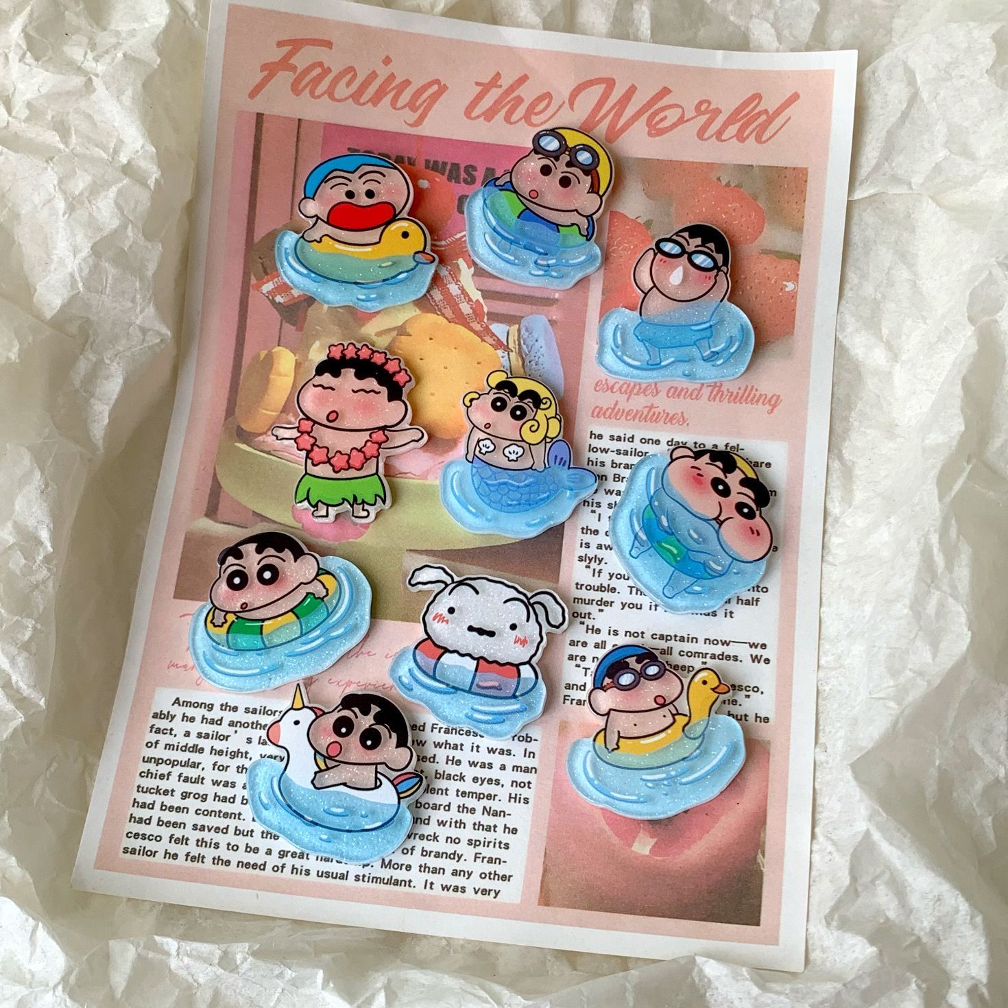 Декоративные 3D-наклейки с пер – обзор и цена Resin Art Sticker