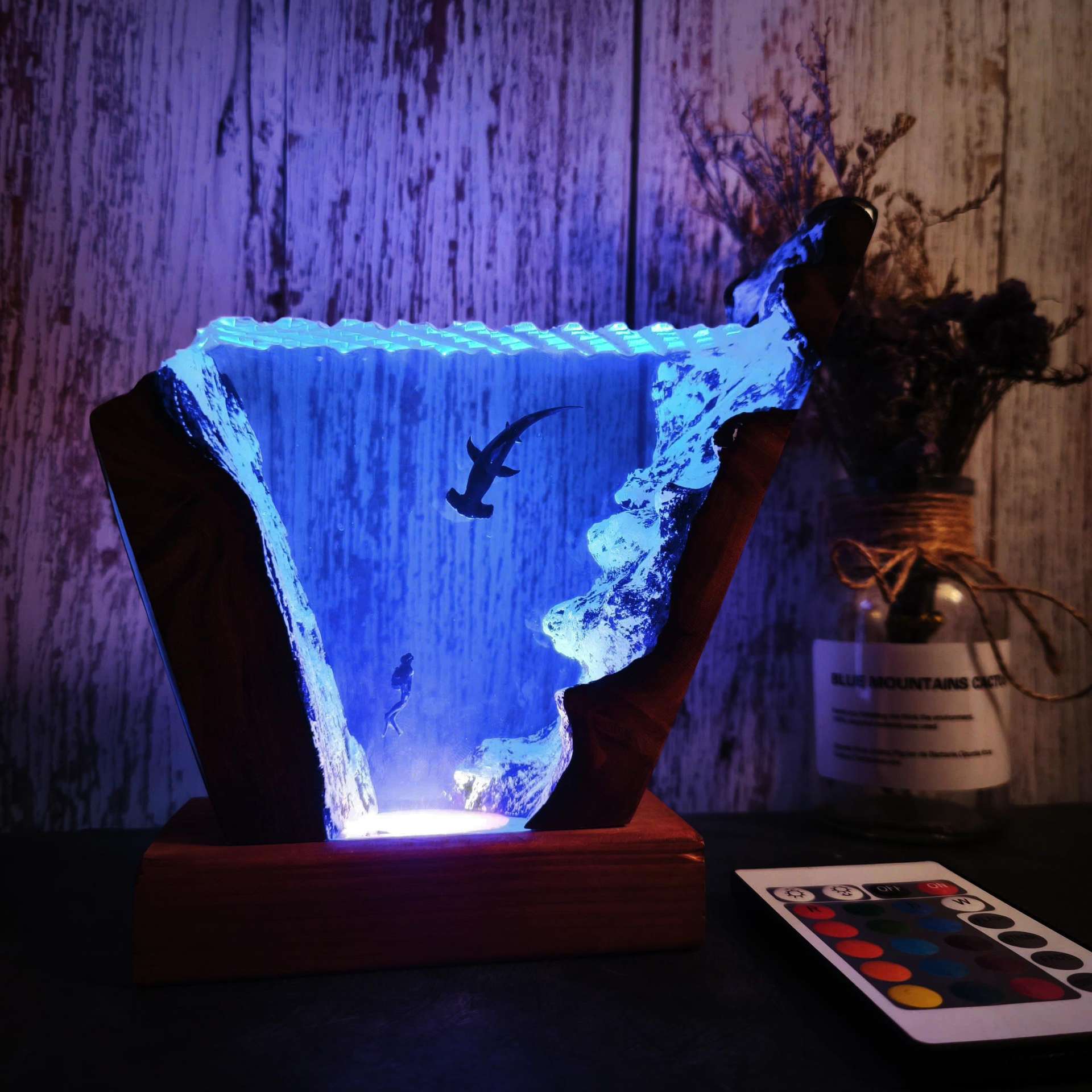 6 * 4-дюймовый светящийся деко – обзор и цена Resin Art And Wood