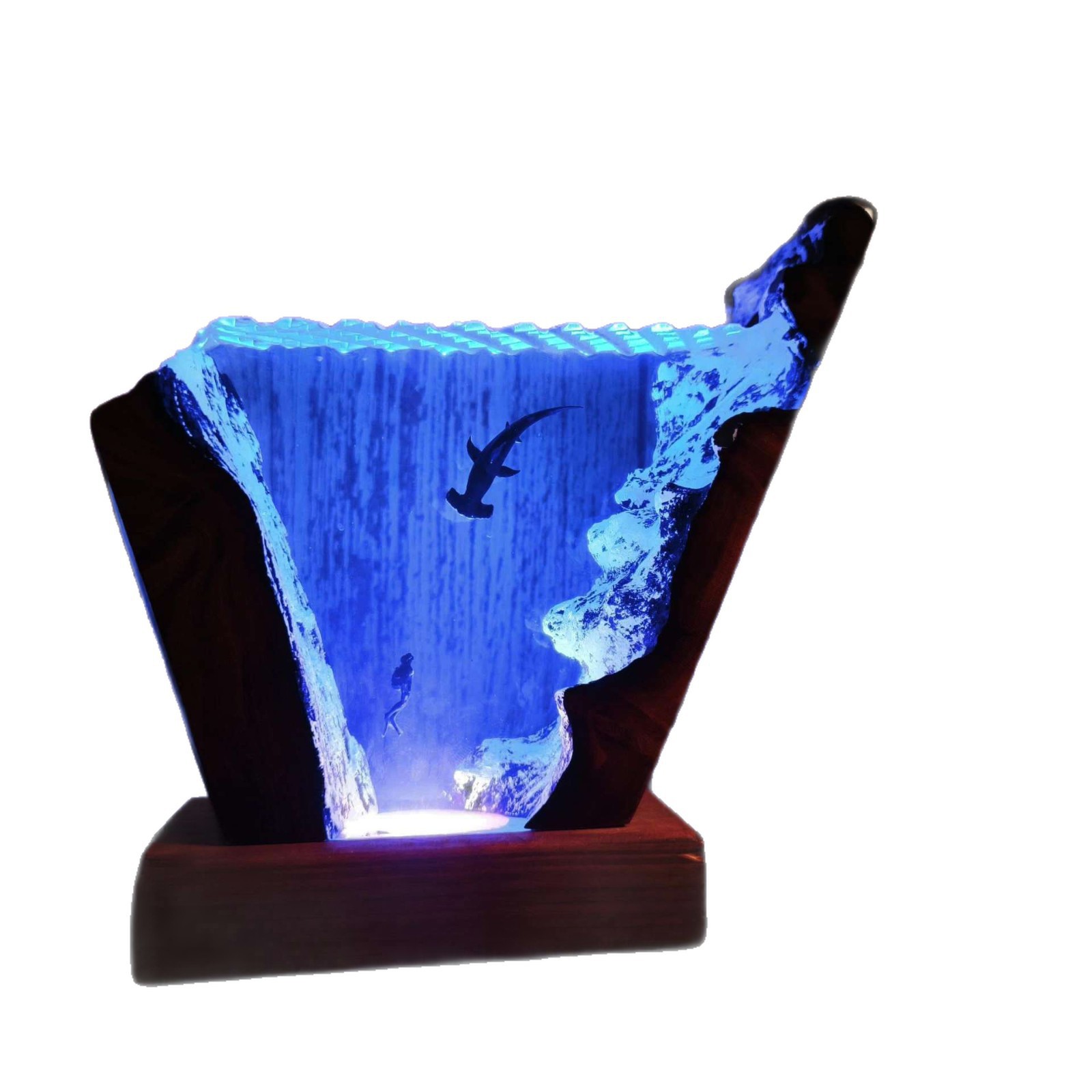 6 * 4-дюймовый светящийся деко – обзор и цена Resin Art And Wood
