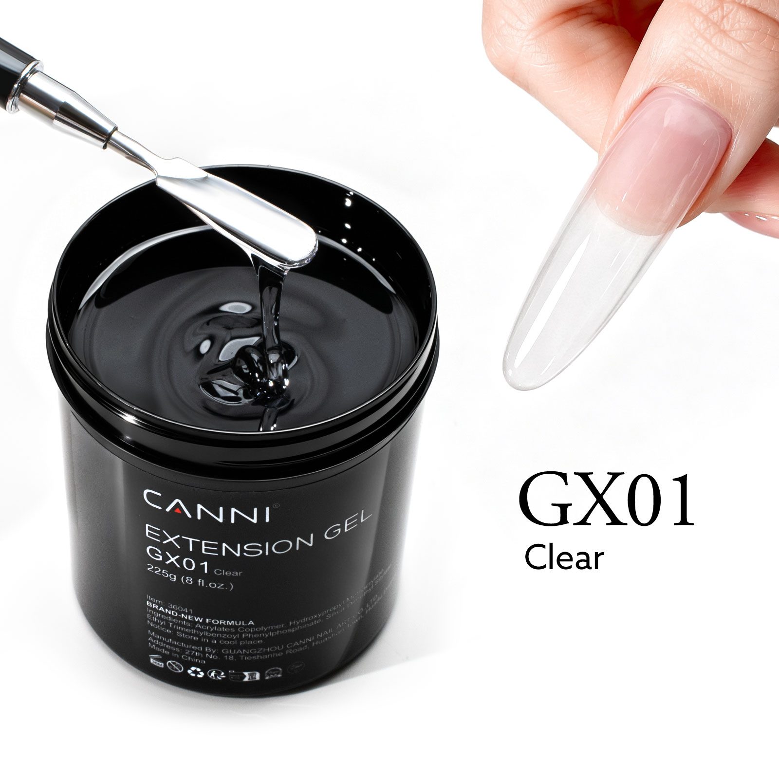 CANNI 225г Гель для наращивани – обзор и цена Uv Lamp Nail Resin