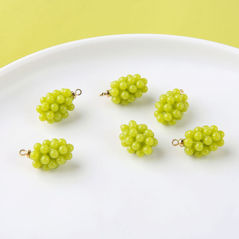6 шт. милых объемных подвесок  – обзор и цена Resin Art Earrings