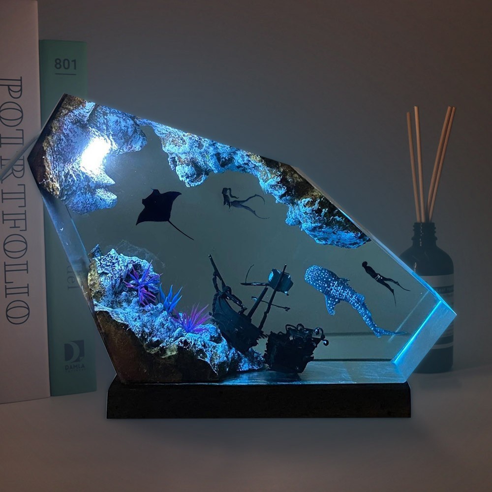 Морская смола, дерево, люминес – обзор и цена Resin Art Design For Wedding