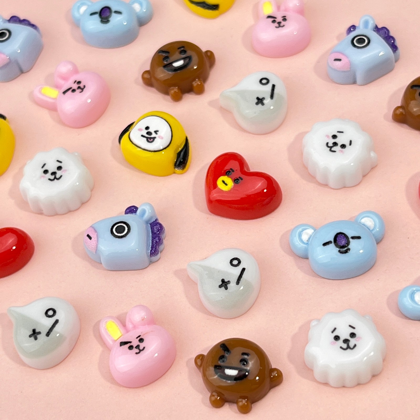 B T 21 Chimmy Koya RJ Shooky T – обзор и цена Resin Art Sticker