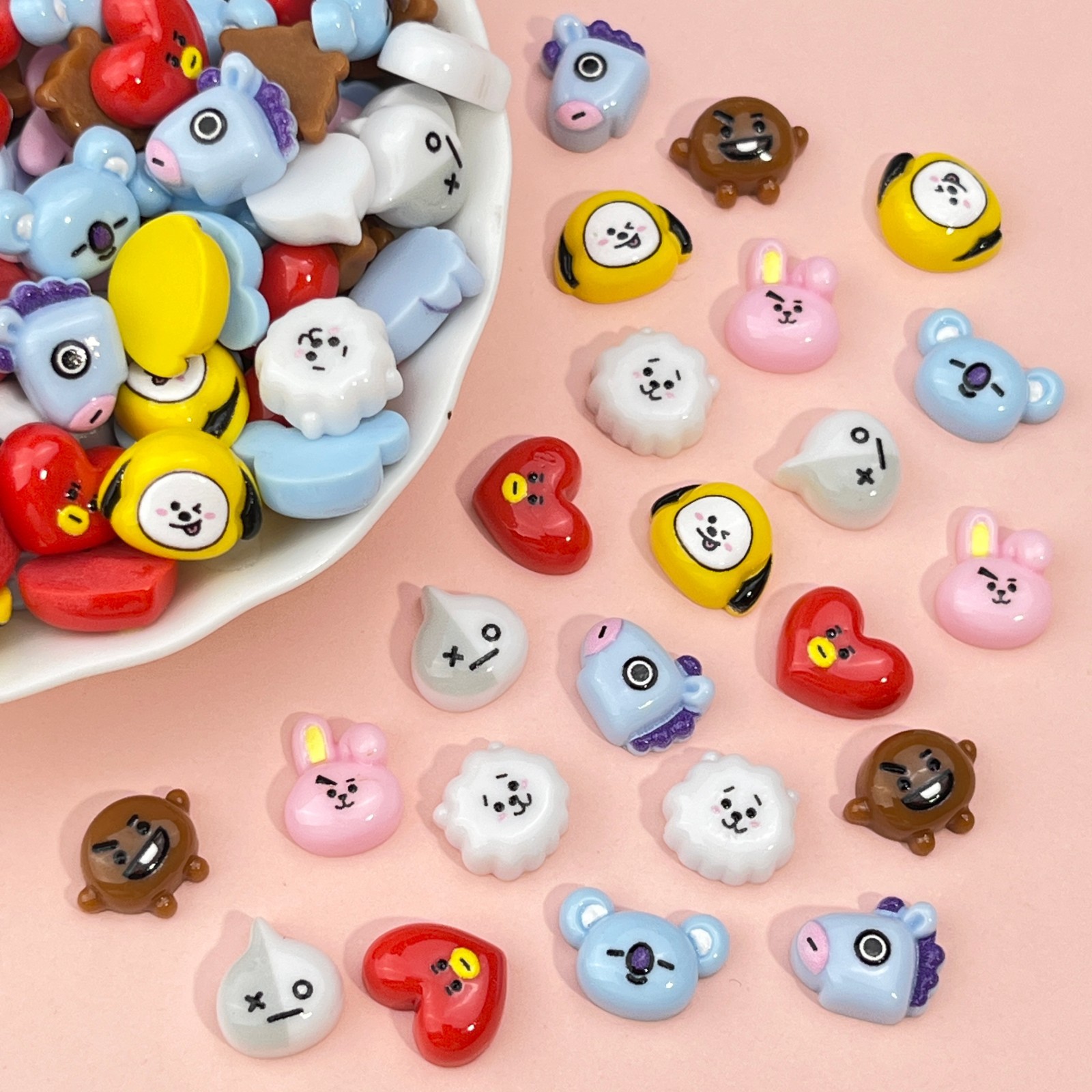 B T 21 Chimmy Koya RJ Shooky T – обзор и цена Resin Art Sticker