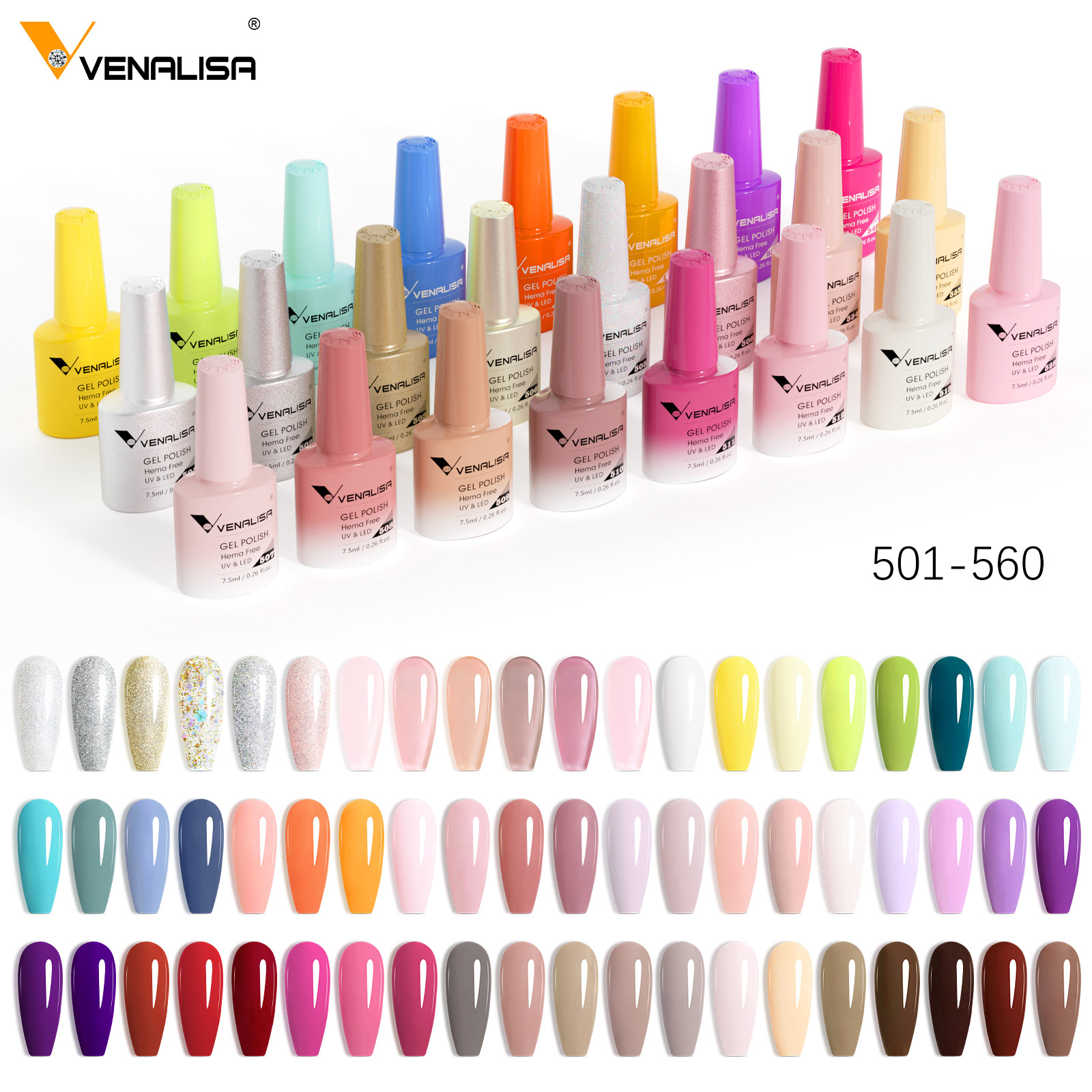 VENALISA VIP5 Роскошный гель-л – обзор и цена Uv Lamp Nail Resin
