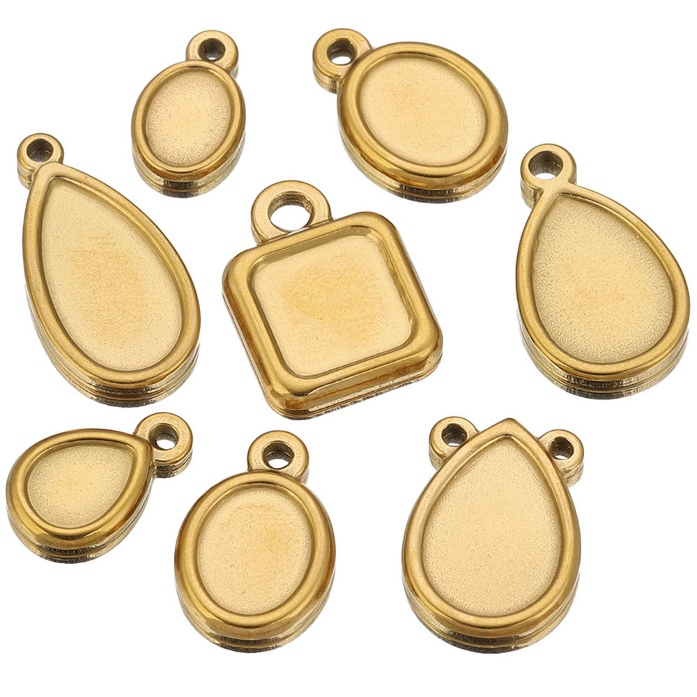 5 шт. заготовок для кулонов из – обзор и цена Resin Art Pendant
