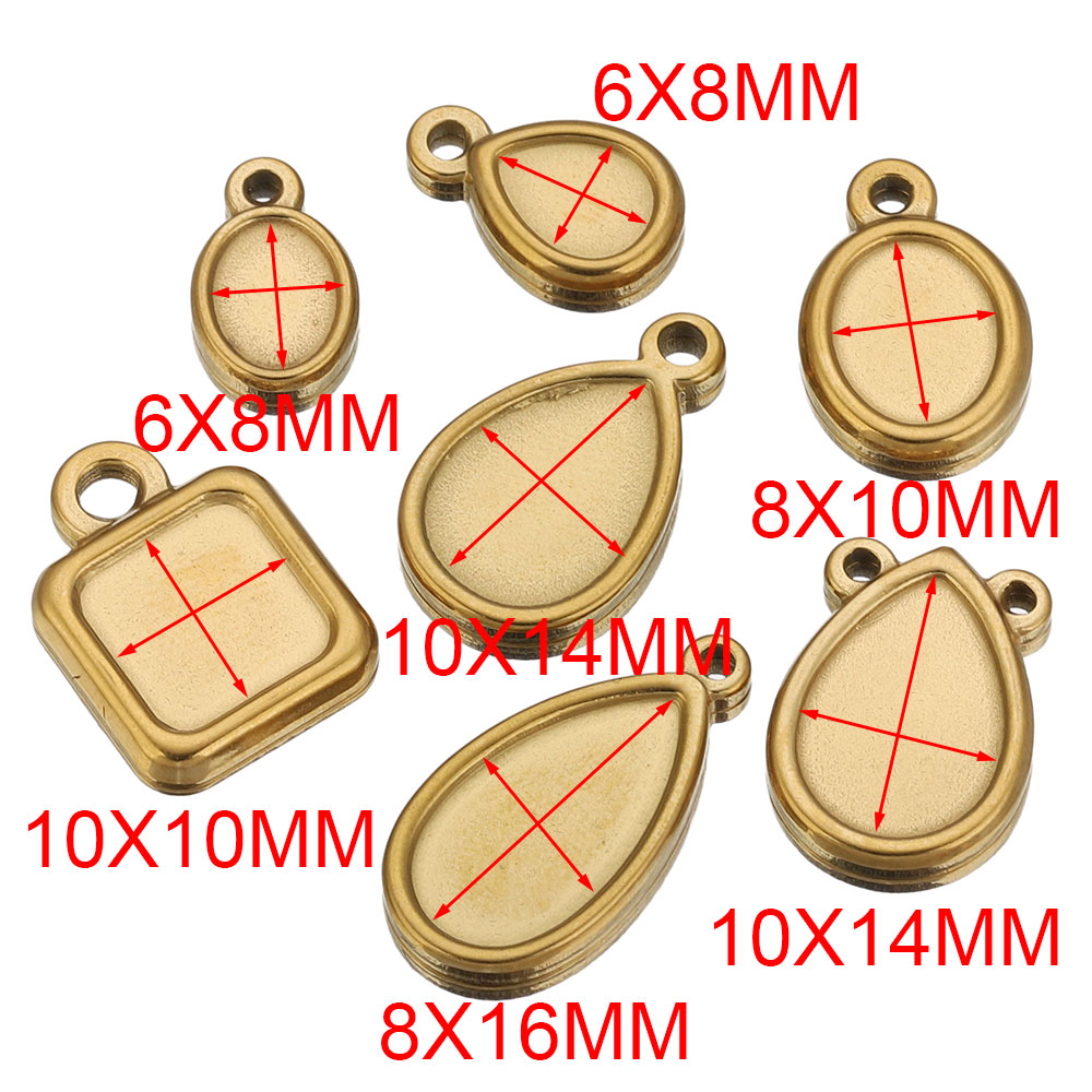 5 шт. заготовок для кулонов из – обзор и цена Resin Art Pendant