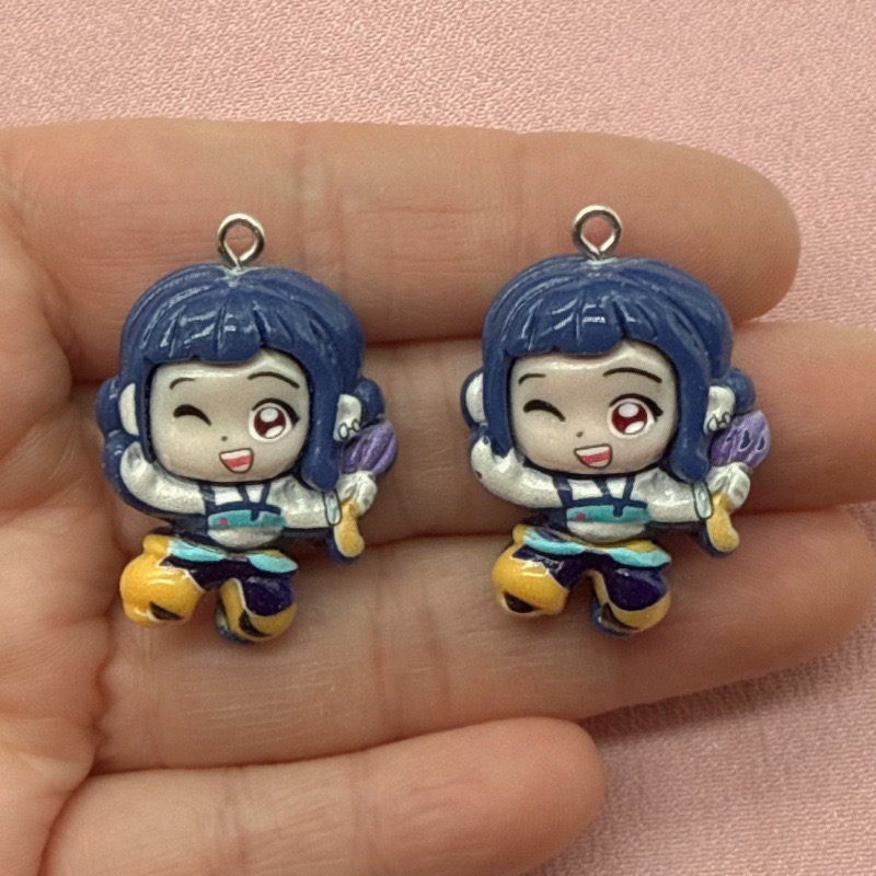 10 шт. подвесок из смолы в вид – обзор и цена Resin Art Earrings