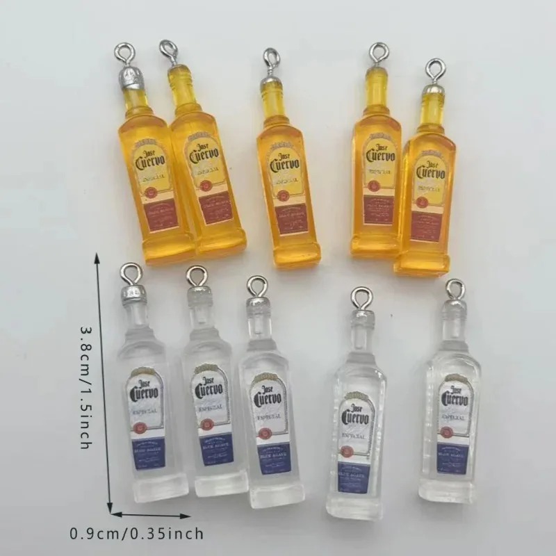 10 шт./лот, имитация бутылок п – обзор и цена Resin Art Bottle