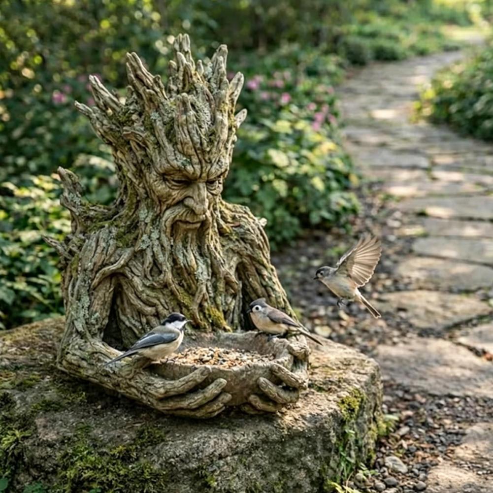 Всепогодная кормушка для птиц  – обзор и цена Resin Art And Wood