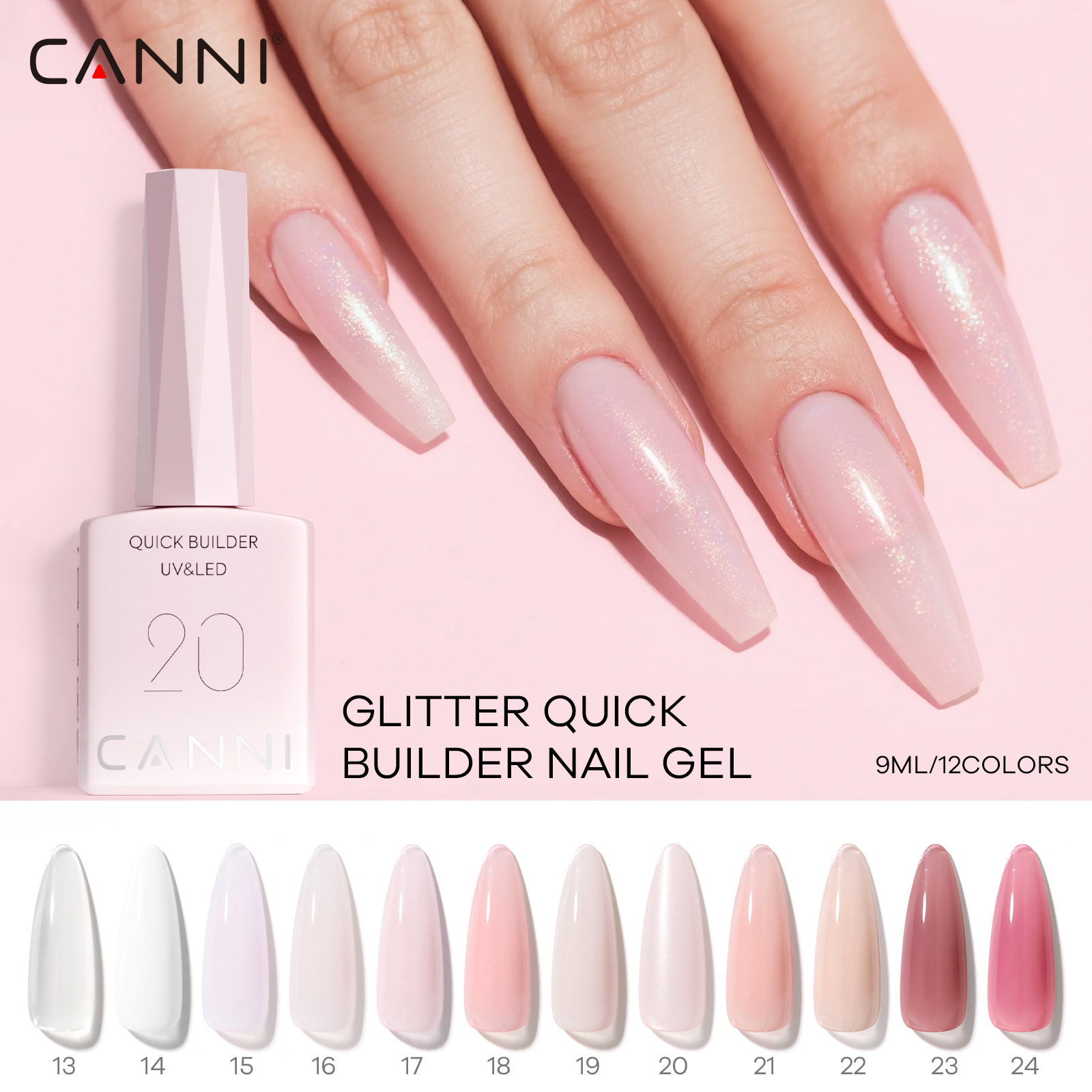 CANNI UV Construction Gel Fast – обзор и цена Uv Lamp Nail Resin