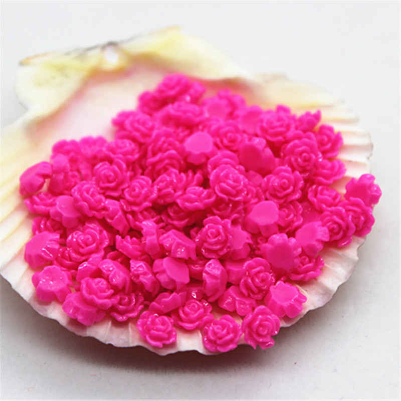 100 шт. 6 мм кабошон из смолы  – обзор и цена Resin Art For Rose