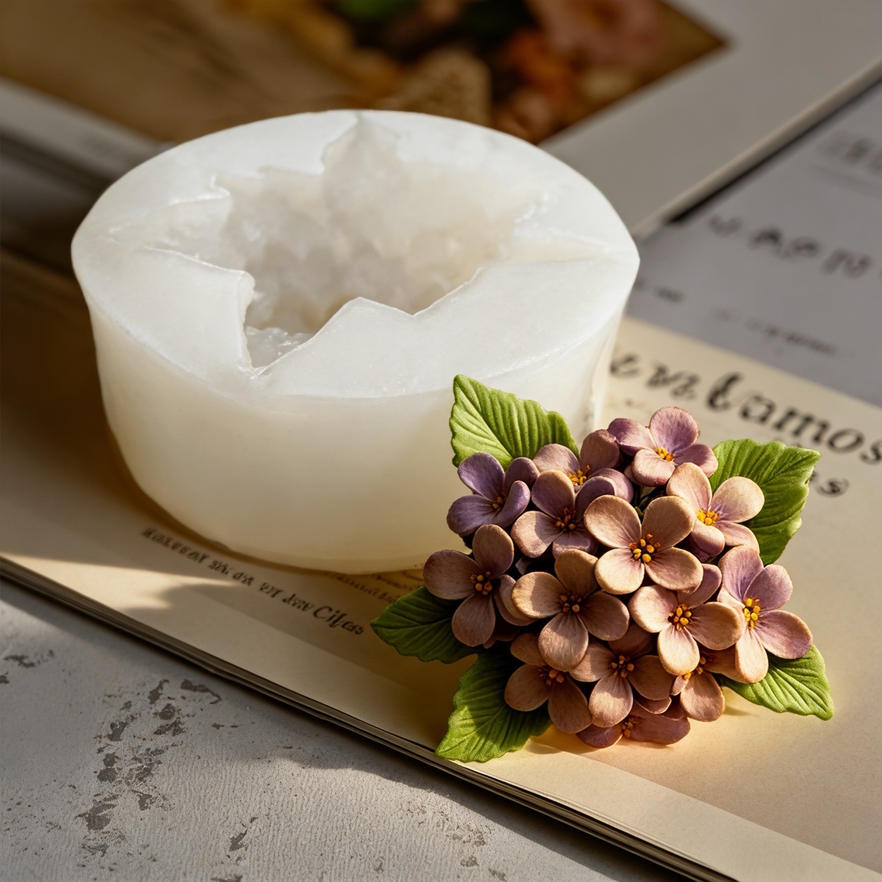 2 шт. 3D силиконовые формы с ц – обзор и цена Resin Art For Rose
