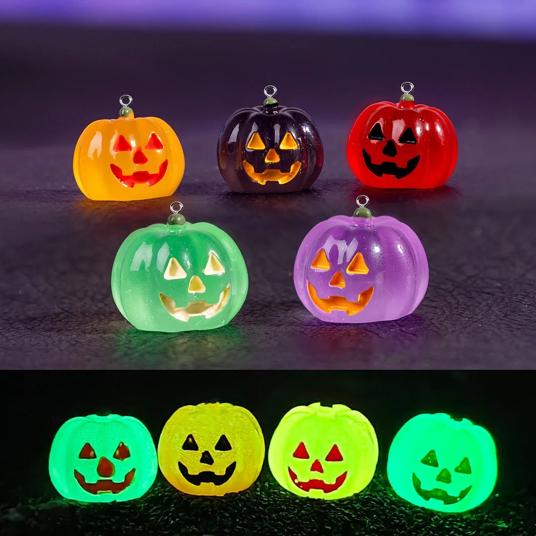 5 шт. милых светящихся подвесо – обзор и цена Resin Art Earrings