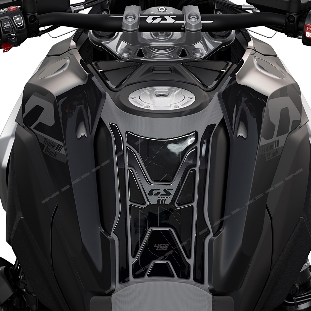 Для BMW R 1300 GS тройные черн – обзор и цена Resin Art Sticker