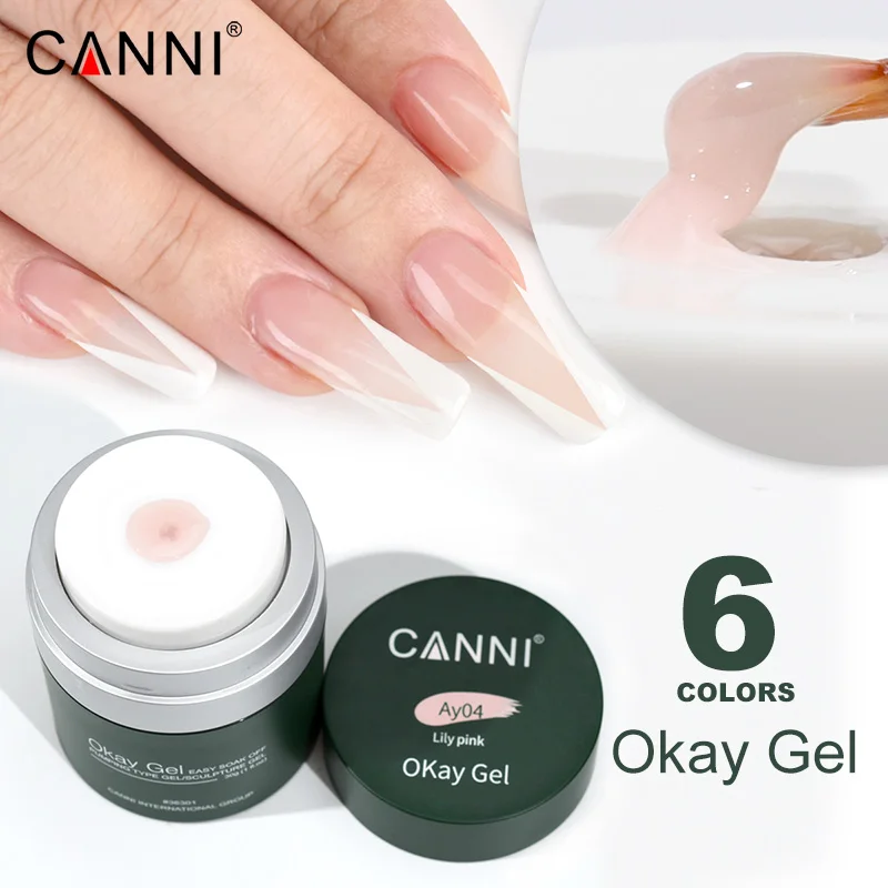 30 г CANNI Гель-удлинитель воз – обзор и цена Uv Lamp Nail Resin