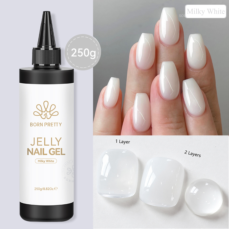 BORN PRETTY 250 г Желе молочно – обзор и цена Resin Art Varnish