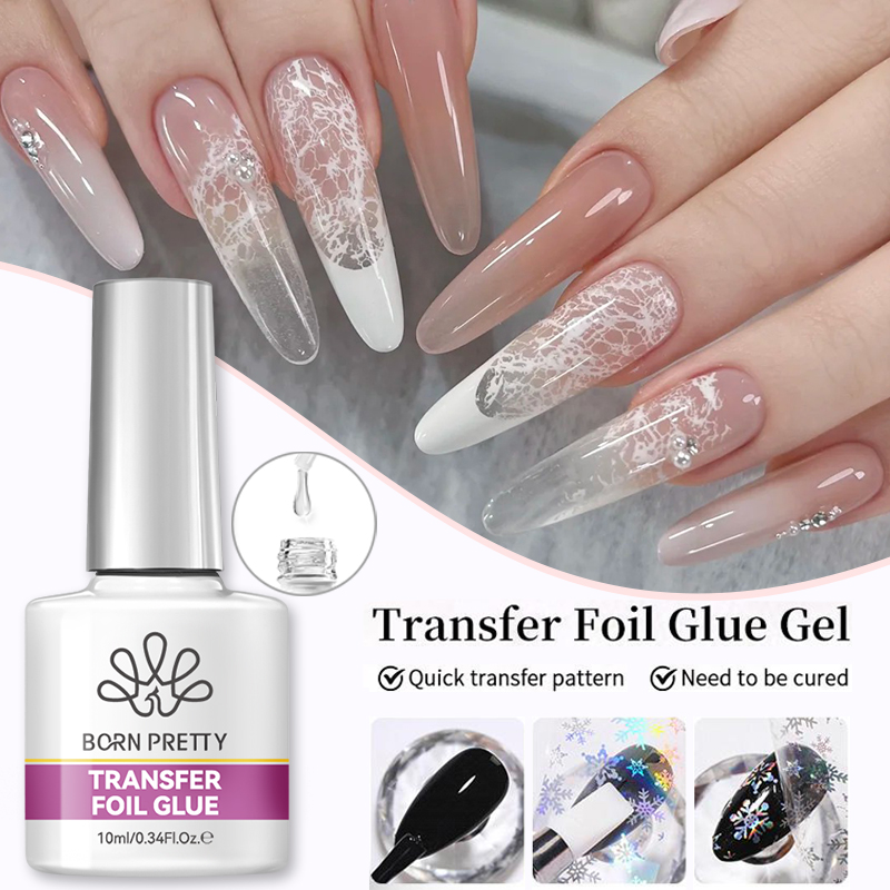 Клей-гель для фольги BORN PRET – обзор и цена Uv Lamp Nail Resin